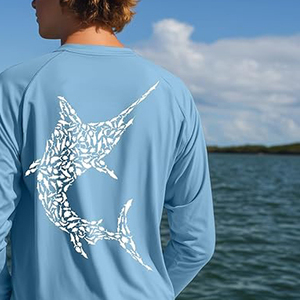 Maillots de pêche à sublimation de style supérieur de prix d'usine nouveaux services ODM de maillots de pêche à sublimation de bonne qualité - Product Image 2