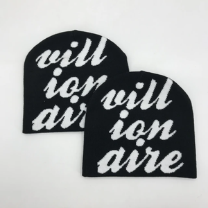 Bonnet en tricot unisexe chaud avec nœuds de camouflage, motifs de personnages imperméables pour le voyage, nouvelle collection - Product Image 2