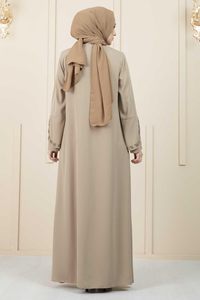 Nueva Abaya para Mujer, Hecha en Pakistán, Personalizable, para Uso en Exteriores, Primavera, Anti-UV, Transpirable, Informal, Moderna, Islámica de Alta Calidad - Product Image 3