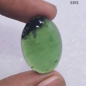 Cabujón de jade de nefrita natural, cabujones de piedras preciosas de Jade de nefrita verde, cabujón de Jade de nefrita suelta, fabricación de joyas, piedras a granel - Product Image 3