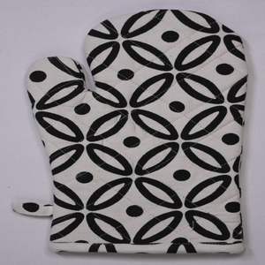 Gran oferta, manoplas y guantes de horno dobles con patrón personalizado, estampado de algodón liso, doble resistencia al calor, doble protección promocional - Product Image 5