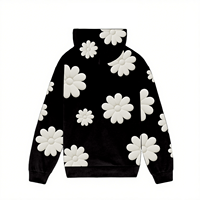 Nouveaux sweats à capuche unisexes de haute qualité 100% coton, impression par décharge, logo personnalisé, respirants, sportifs