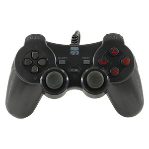 For PlayStation 3 Wired Gamepad 90300 Black <b>Controller</b> <b>with</b> Shock and Vibration Motor Features Wireless BT Connection for Gaming - Product Image 1