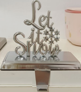 Soporte de calcetín de Metal hecho a mano con acabado dorado Reno decorativo hecho a mano Alta demanda Calcetín de Navidad Adorno de Metal - Product Image 6