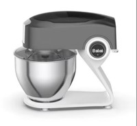 Moteur silencieux DC, corps en fonte de 6,5 L, batteur sur socle, écran LED, couvercle transparent