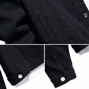 Veste en jean unisexe tendance, style vintage, 100% coton, haute qualité, pour homme, collection hiver, style streetwear, best-seller - Product Image 4