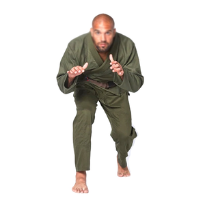 OEM Uniforme Jiu Jitsu en coton de haute qualité pour adultes Dernière conception Manches complètes Couleur personnalisée Karaté Arts martiaux Prix bon marché - Product Image 3