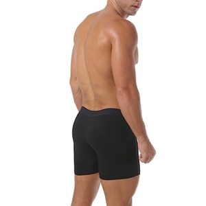 Top vente hommes respirant noir taille haute Boxer slips antibactérien Fitness porter des sous-vêtements thermiques pour l'hiver 2026 - Product Image 2