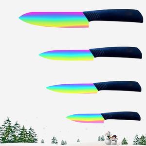 Couteau de chef en céramique de haute qualité, petit manche en plastique, couteau de cuisine durable, approvisionnement en vrac, prix d'usine, vente en gros - Product Image 1