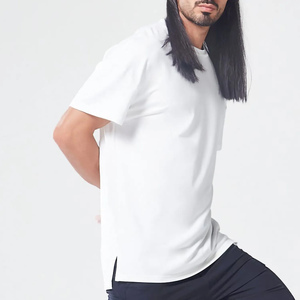 Nouveau goutte épaule 100% coton 300 GSM poids lourd surdimensionné coupe ample imprimé hommes T-Shirt sur mesure méthode d'impression numérique - Product Image 5