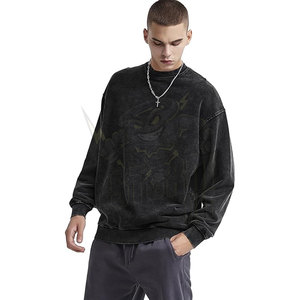 Alta calidad logotipo personalizado 100% algodón pesado bordado pulóver hombres sudaderas con capucha personalizar Impresión de logotipo - Product Image 3