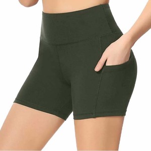 Pantalones cortos de camuflaje personalizados para mujer, ropa deportiva corta de Material de poliéster de alta calidad con bolsillo, secado rápido, gran oferta, 2023 - Product Image 5