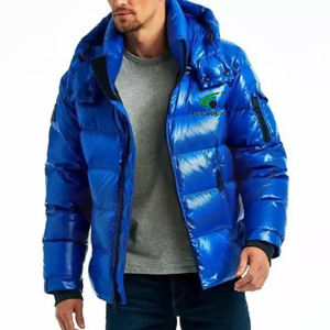 Veste matelassée sur mesure pour hommes, veste d'hiver élégante, blouson rembourré surdimensionné avec logo, vente en gros de qualité supérieure - Product Image 1