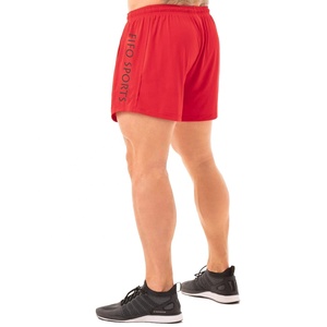 กางเกงขาสั้นตาข่ายโพลีเอสเตอร์สำหรับผู้ชายกางเกงวิ่งเล่นยิมเล่นกีฬาพิมพ์ซับลิเมชันทันสมัย - Product Image 2