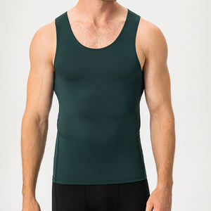 Débardeur pour hommes en coton avec impression personnalisée vierge OEM en gros Débardeurs à séchage rapide avec beaucoup de couleurs de grande taille - Product Image 6