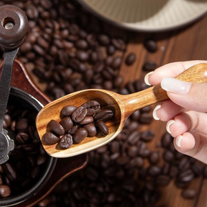 Cucharas de Café Mini de Madera de Acacia Natural al por Mayor, Cuchara Multiusos, Herramienta de Cocina para Frascos de Vietnam - Product Image 4