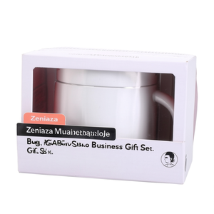 Set Regalo Aziendale Zenara con Tazza Sostenibile in Ceramica e Bambù - Product Image 3