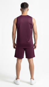 Camiseta de Baloncesto Violeta Premium para Equipos de Competición, Clubes de Entrenamiento, Ropa Deportiva Transpirable de Malla - Product Image 2