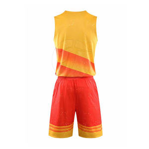 ชุดบาสเก็ตบอลแบบใหม่ปี 2024 ดีไซน์สั่งทำพิเศษ คุณภาพสูง ระบายอากาศได้ดี สำหรับทุกเพศ ผลิตจากโพลีเอสเตอร์ 100% ราคาขายส่ง - Product Image 3