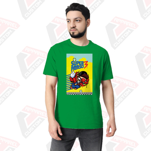 Men's Essential Ultra Soft Comfortable T-<b>Shirt</b> <b>for</b> Summer Eco-Friendly Appliques Decoration Denim Batik <b>Corduroy</b> Fabric Options - Product Image 4