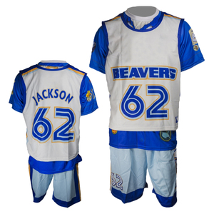 Custom Lacrosse Uniform Set Unisex Plus Size Quick Dry Breathable Jersey <b>Shorts</b> Team Training Kit Lightweight Team Name - Product Image 3