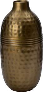 Florero de Metal antiguo Elegante Vintage Acabado pulido a mano Elemento decorativo versátil para bodas Interiores costeros - Product Image 2