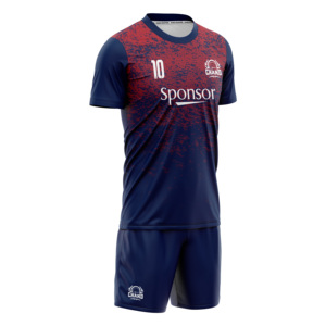 Custom Men's Soccer Jersey High Quality Professional Design Quick Dry Breathable <b>Football</b> Uniform 100% Polyester Short Sleeve - Product Image 1