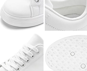 Zapatos de cuero ligeros para todas las estaciones para hombres-Clásico elegante antideslizante Cómodo Flexible Deportes Casual Aumento de altura diario - Product Image 6