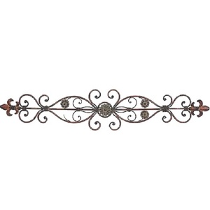 Produit de vente chaude Art mural en forme de fleur métallique avec plusieurs finis Chambre Salon Bureau Sculpture décorative murale - Product Image 4