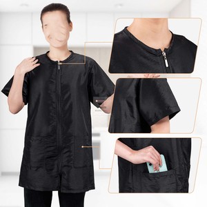 Chaquetas de aseo para mascotas con cremallera completa Uniforme de peluquero para mascotas con bolsillos - Product Image 3