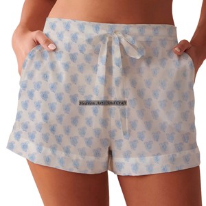 Shorts pour femmes personnalisés 2026, nouveaux imprimés, imprimés en bloc, shorts décontractés, shorts de sport, shorts de plage, shorts d'été, vente en gros d'usine - Product Image 1