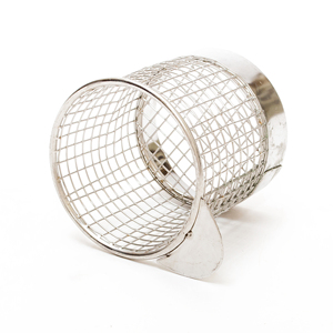 Cesta de espagueti de acero inoxidable de calidad superior de grado profesional Almacenamiento de metal de grado alimenticio Almacenamiento de cesta de fuerza superior - Product Image 2