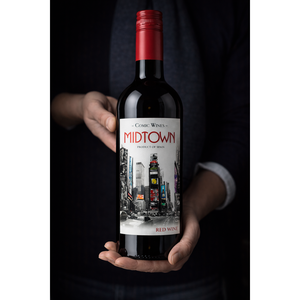 Midtown - Vin rouge sec Tempranillo Garnacha 11% ABV Vin rouge jeune espagnol 750ml - Product Image 3