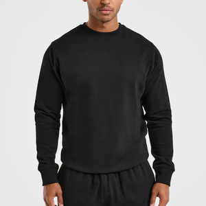 Sudadera de Invierno para Hombre, de Felpa, Algodón, Cuello Redondo, Ajustada, Gruesa, Abrigada, Estilo Urbano - Product Image 5