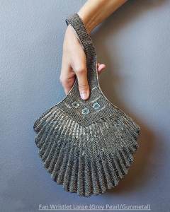 Multicolor Beaded <b>Bag</b> with Handle, Handheld <b>Bag</b>, Casual Hand <b>Bag</b>, Indian Handicraft, Handmade, <b>Baguette</b> <b>bag</b>, - Product Image 3