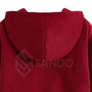 เสื้อฮู้ดครอปท็อปผู้หญิงคุณภาพพรีเมียม ผ้าฝ้าย 100% สวมใส่สบาย ขายดีสำหรับฤดูหนาว ดีไซน์โลโก้ด้านหน้า - Product Image 6