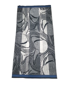 Serviette de plage conçoit des conceptions jacquard de coton éponge polyvalentes peuvent être des conceptions personnalisées styles qualité fabriquée en Inde - Product Image 2