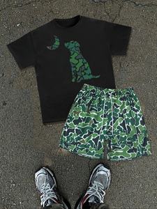 Chándal Ligero y Transpirable de Verano para Hombre, Ideal para Gimnasio, Correr y Estilo Urbano Informal en Clima Cálido - Product Image 1