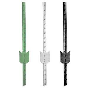 6 ft 6.5 FT7 ft thép t-bài sắt màu xanh lá cây PVC tráng kim loại t bài hàng rào bài cho trang trại hàng rào - Product Image 2