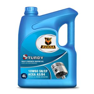 Aceite de Motor de Gasolina Sintético Completo 10W60 SN de Alta Calidad a Precio de Mayoreo para Lubricante Automotriz por Avana Lubricants - Product Image 4