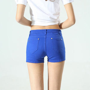 Pantalones Cortos de Mezclilla Ligeros y Transpirables para Mujer, Personalizables OEM ODM, de Secado Rápido, Ecológicos y Resistentes al Viento - Product Image 4