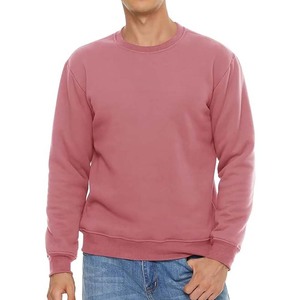 100% algodón orgánico francés Terry cuello redondo forrado sudadera - Product Image 4