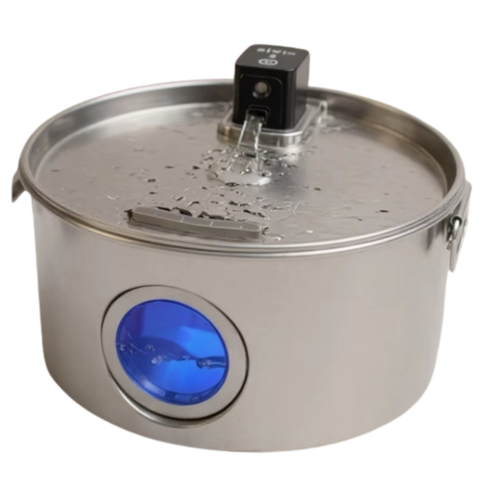 Silver-USB powered (adapter not included)