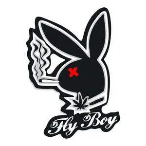 Playboy Fly Boy Humorous <b>Car</b> <b>Sticker</b> Also <b>for</b> Laptop Premium Product by <b>Sticker</b> Master - Product Image 1