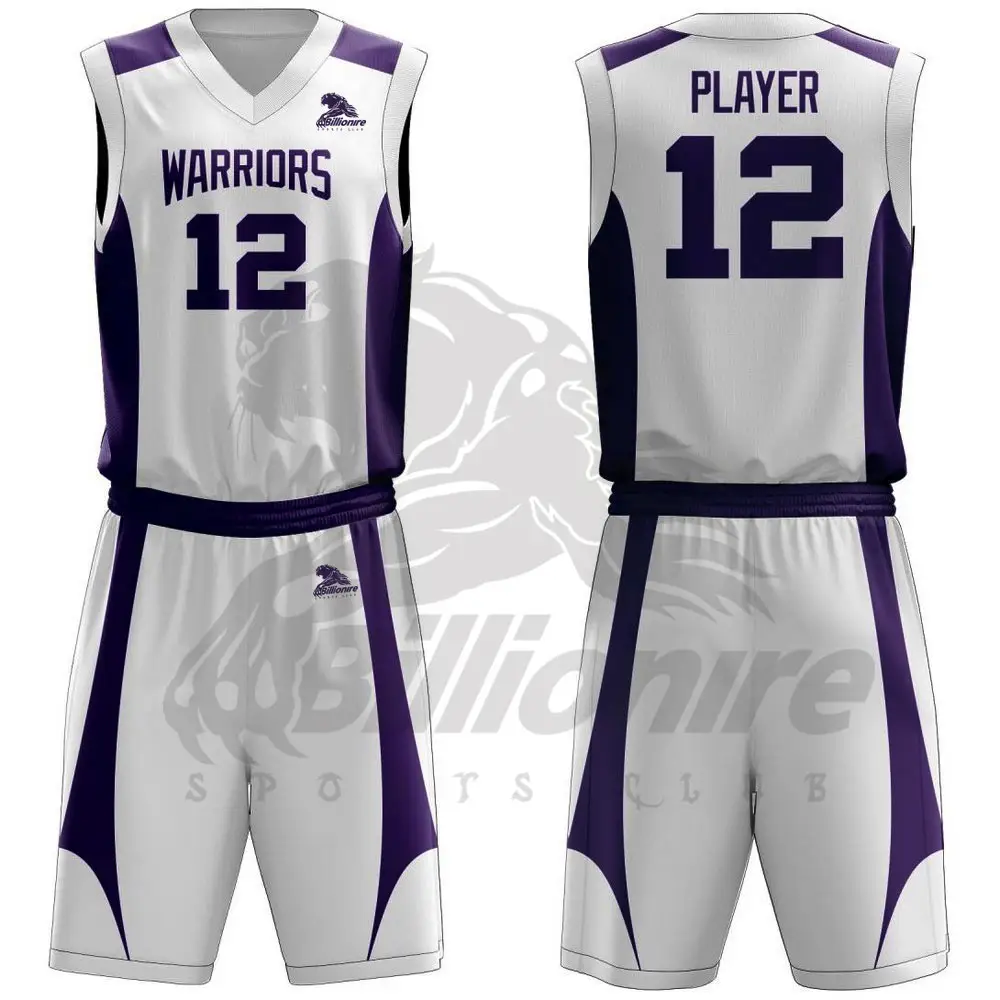 Latest Style Best Quality Custom Logo Printing Basketball Uniform / Top Selling 100% Polyester Made Basketball Uniforms For Sale