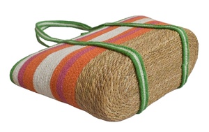 Sacs à provisions de plage de grande capacité Sacs à bandoulière tissés Sacs à main pour femmes pour dames Sac de voyage d'été au meilleur prix de BD - Product Image 4