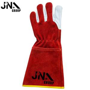 Soudeur de sécurité personnalisé travail à la main gants de soudage CE en cuir Tig Arc Mig en peau de chèvre argon vente en gros - Product Image 2