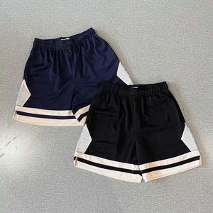 Pantalones cortos EE personalizados de alta calidad para hombre 2025 servicio OEM al por mayor pantalones cortos de malla con estampado de estrella roja por sublimación - Product Image 3