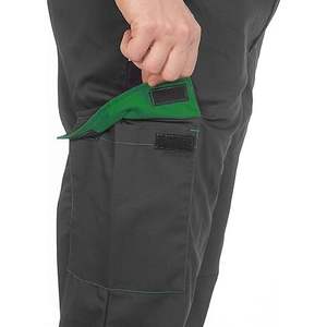 Overol de Trabajo Unisex CBF Balducci Group, Resistente, con Múltiples Bolsillos, Gris/Verde, Ideal para Ropa de Trabajo - Product Image 4