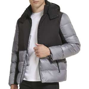 Nouveau style de veste matelassée d'hiver pour hommes à manches longues avec logo personnalisé sur mesure - Product Image 4